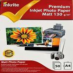 Photo Paper Matt 50 sheets 130gsm (size A4) (002)